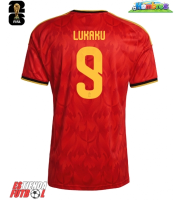 Bélgica Romelu Lukaku #9 Primera Equipación Mundial 2026 Manga Corta